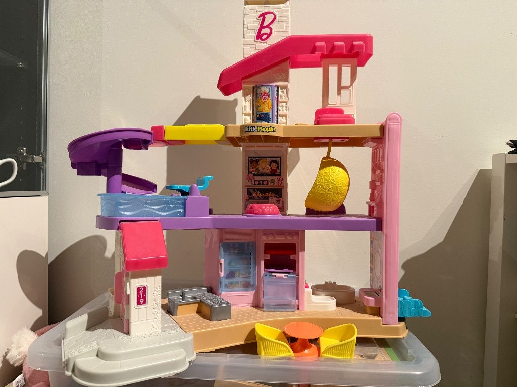 Barbie Dreamhouse poppenhuis, Ophalen, Zo goed als nieuw, Poppenhuis