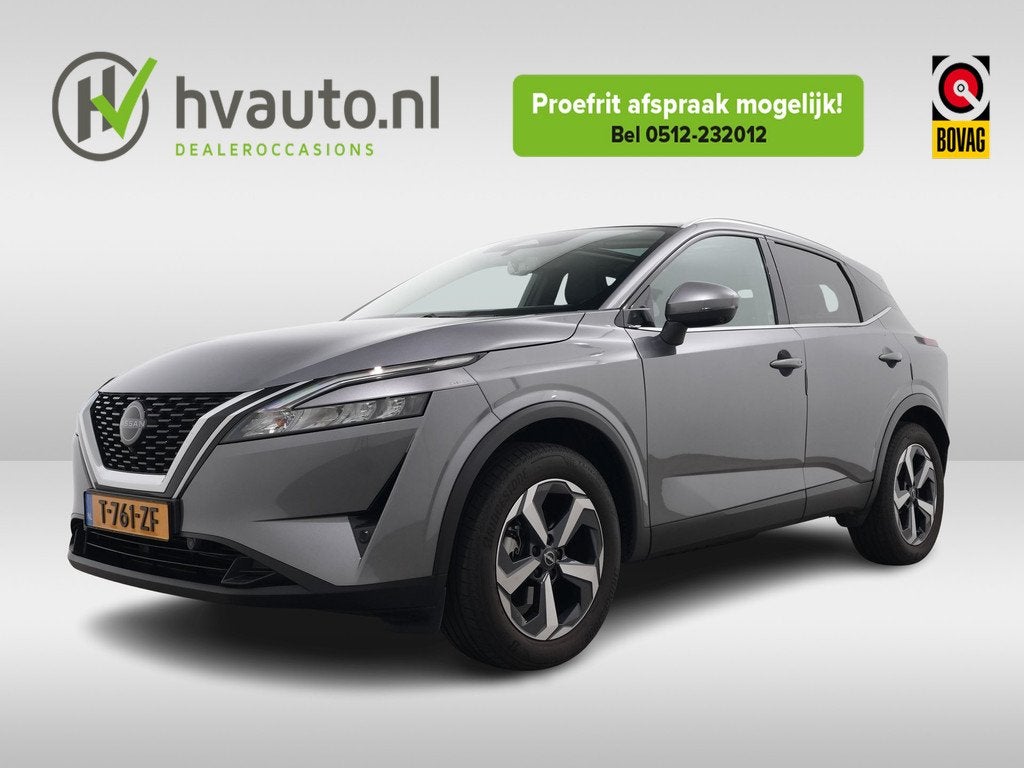 Nissan QASHQAI 1.3 MHEV 140PK N-CONNECTA | Panoramadak | Tre, Auto's, Nissan, Voorwielaandrijving, 1304 kg, Stof, Gebruikt