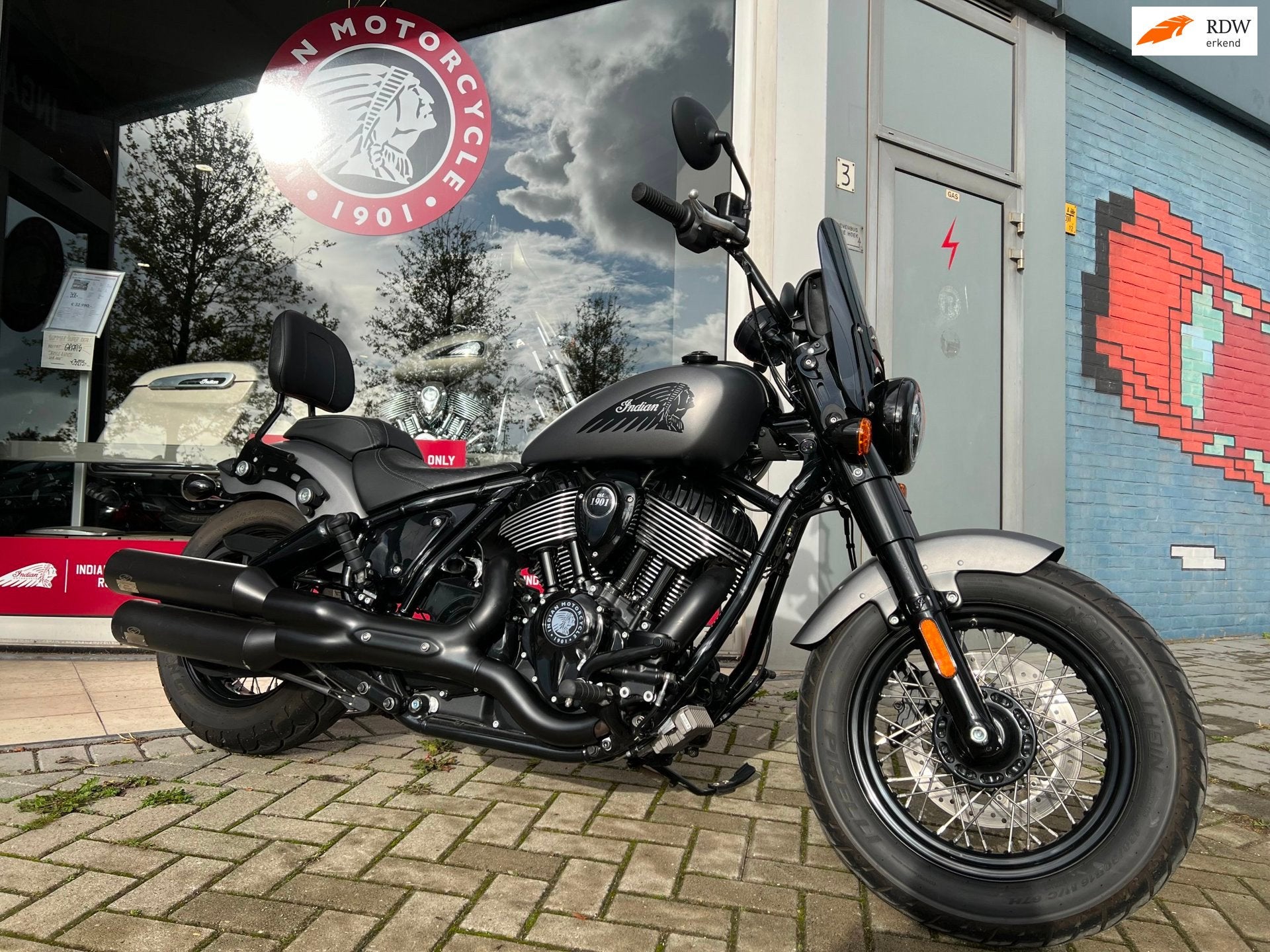 Indian Chopper 116 Chief Bobber Dark Horse, 1890 cc, Chopper, ABS, Meer dan 35 kW