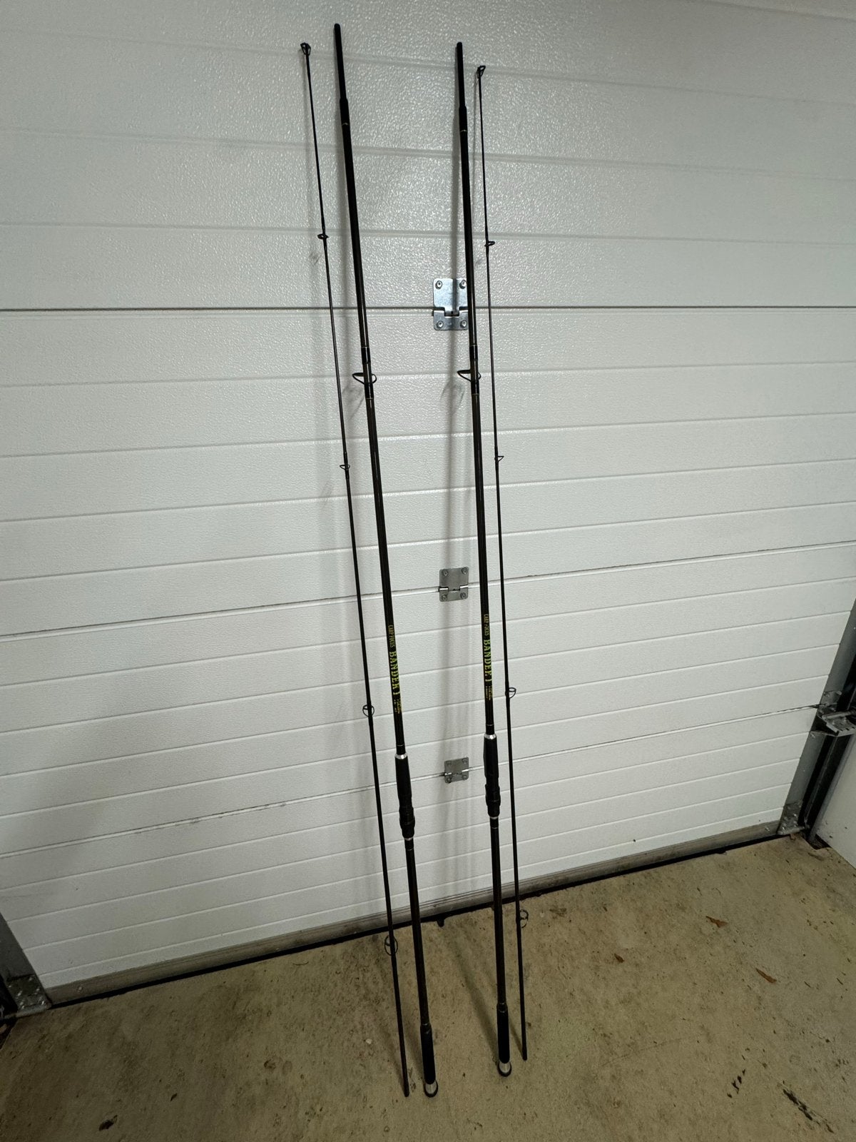 2 Carbon Hengel 12ft 2.50lbs - Perfect voor Karpervissen, Ophalen, Zo goed als nieuw, Werphengel