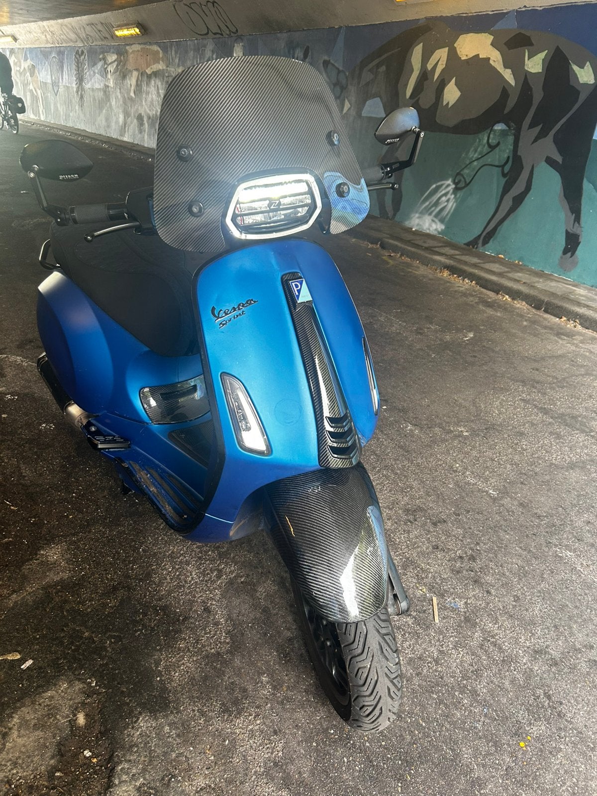 Vespa sprint 80cc 2020 blok gereviseerd, Ophalen, Overige modellen, Maximaal 45 km/u, Zo goed als nieuw