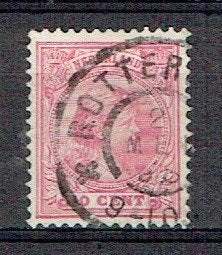 Nederland 1891 nr 37 Prinses Wilhelmina ROTTERDAM, Verzenden, Gestempeld, Koningshuis