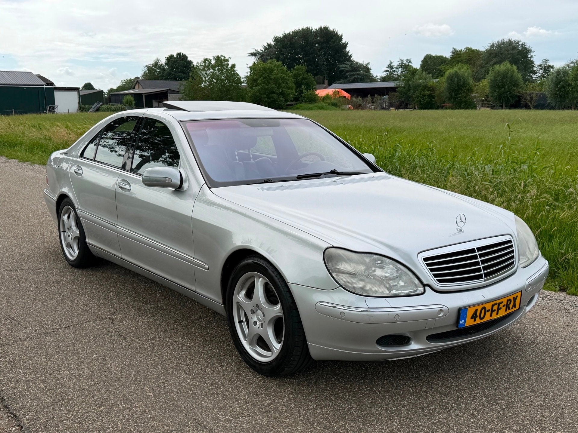 Mercedes-Benz S-klasse 500 NAP AUT APK 11-2026 Full options, Achterwielaandrijving, Gebruikt, 120 €/maand, Bedrijf