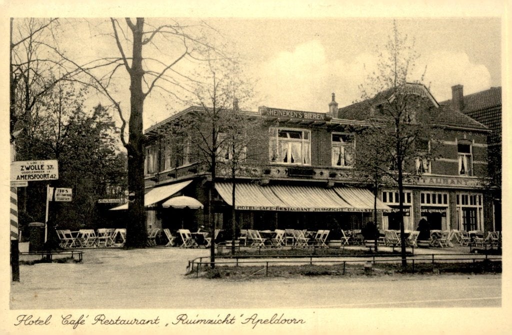 Apeldoorn Hotel Café Restaurant Ruimzicht # 799, Verzenden, Voor 1920, Ongelopen, Gelderland