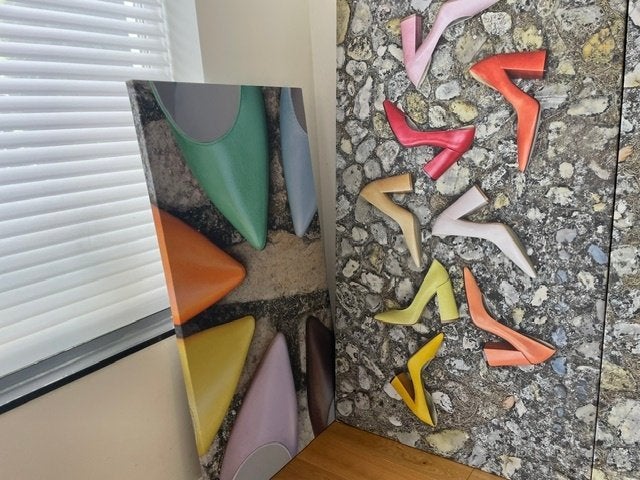 Design posters gehele serie schoenen, hoge hakken., Ophalen, A1 t/m A3