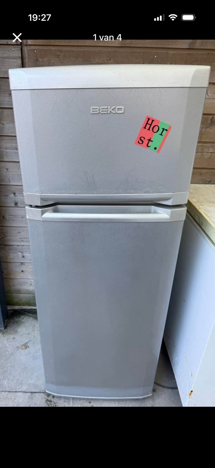 Koelkast, Zonder vriesvak, 200 liter of meer, Zo goed als nieuw, 160 cm of meer
