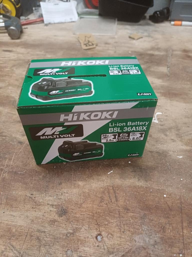 HiKOKI BSL 36A18X Multi Volt Accu 36V/18V 2.5Ah/5.0Ah, Ophalen of Verzenden, Nieuw