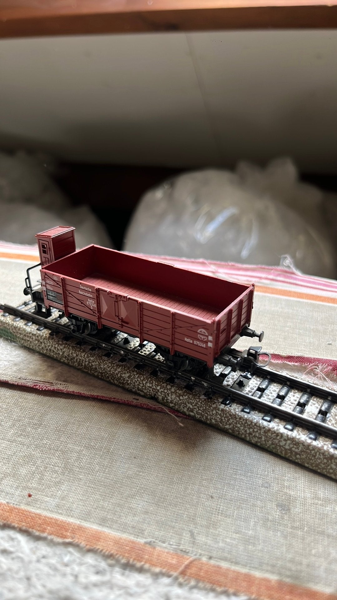 Te koop goederenwagon met remmershuisje 4696 marklin, Ophalen of Verzenden, Zo goed als nieuw