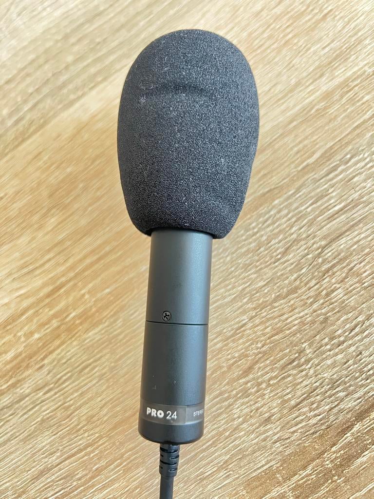 Audio-Technica PRO 24 Stereo Condensator Microfoon, Ophalen of Verzenden, Zo goed als nieuw, Instrumentmicrofoon
