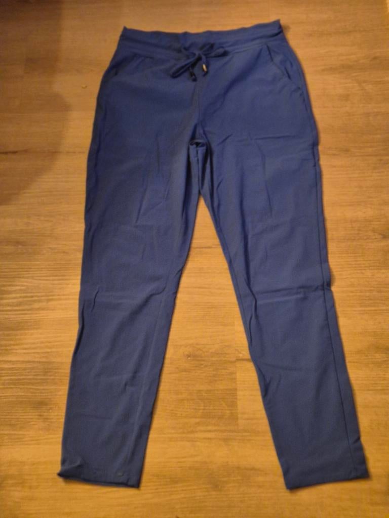 Kobaltblauwe broek Nicollette Kluijvers maat M zgan, Maat 38/40 (M), Blauw, Ophalen of Verzenden, Lang