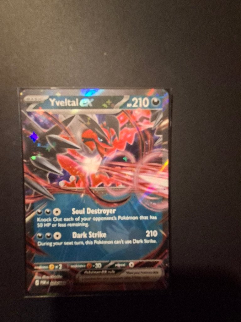 Pokemonkaart Yveltal EX, Ophalen, Zo goed als nieuw, Losse kaart