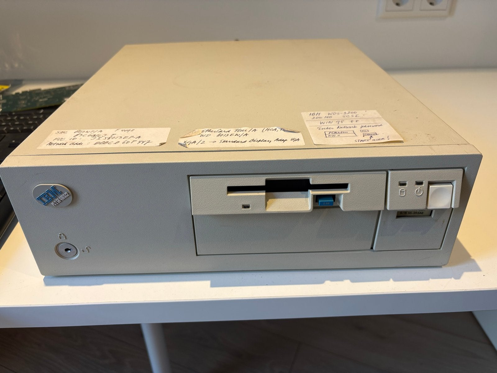 IBM Personal System/2 Model 56/57 Vintage Computer, Computers en Software, Vintage Computers, Ophalen
