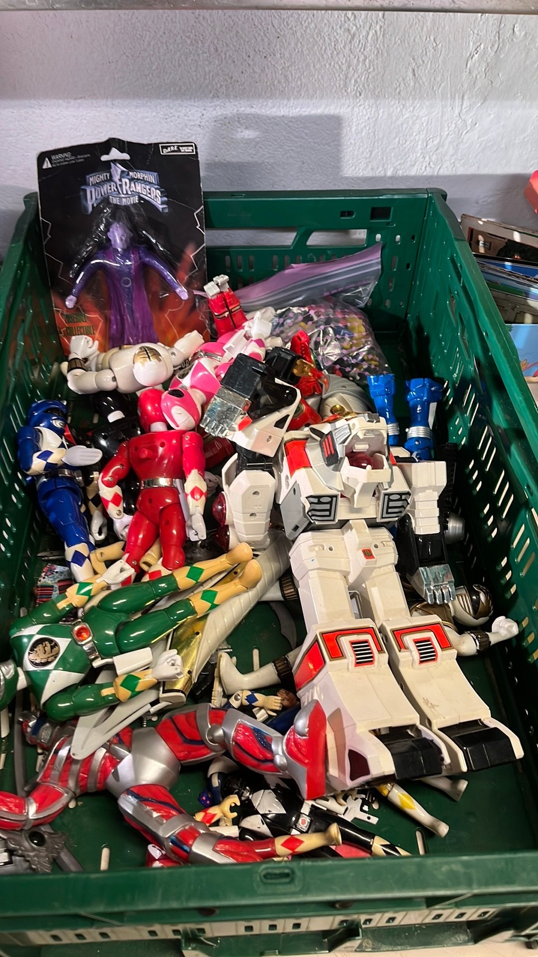Power Rangers speelgoed grote partij, Ophalen of Verzenden, Zo goed als nieuw