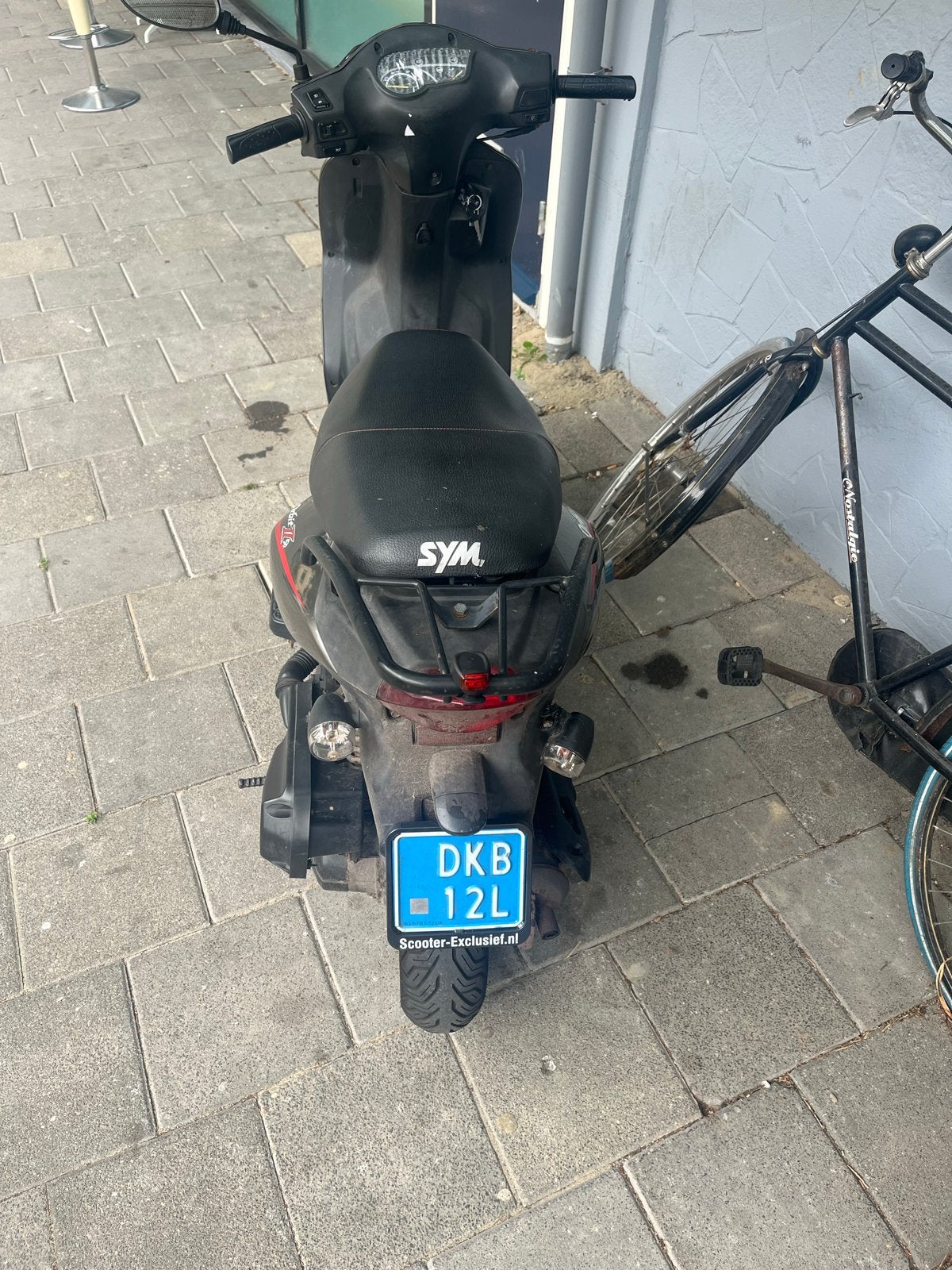 Sym Orbit II Scooter - Grijs, Goed Onderhouden, Fietsen en Brommers, Gebruikt, Maximaal 45 km/u, Ophalen of Verzenden, Benzine