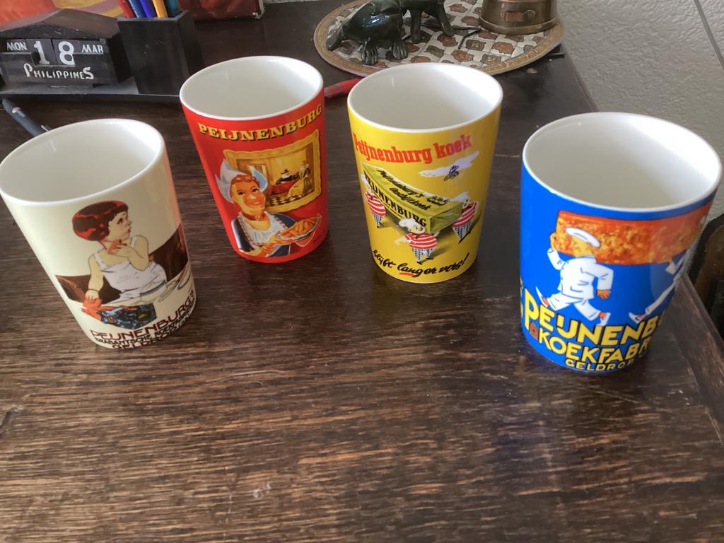 Pijnenburg koek Bekers per stuk, Ophalen of Verzenden, Zo goed als nieuw, Gebruiksvoorwerp