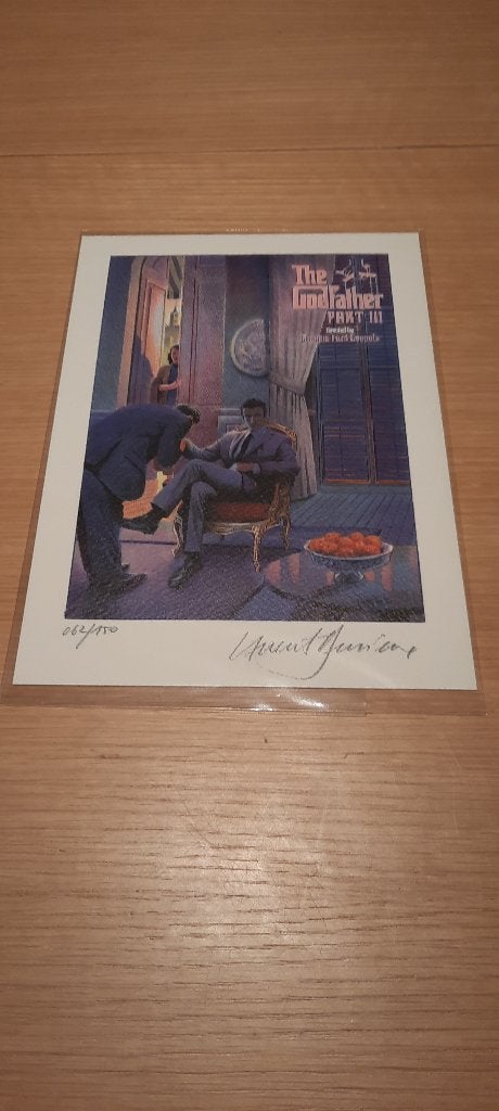 Zeefdruk posters Litho Laurent Durieux Titanic Godfather, Antiek en Kunst, Zeefdruk, Gelimiteerde oplage, Overige onderwerpen
