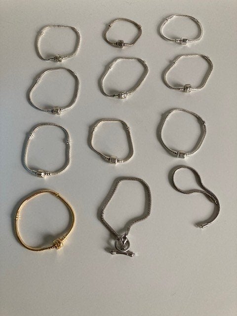 11 bedel armbandjes in allerlei maten voor 10,-, Overige merken, Overige materialen, Verzenden, Zo goed als nieuw