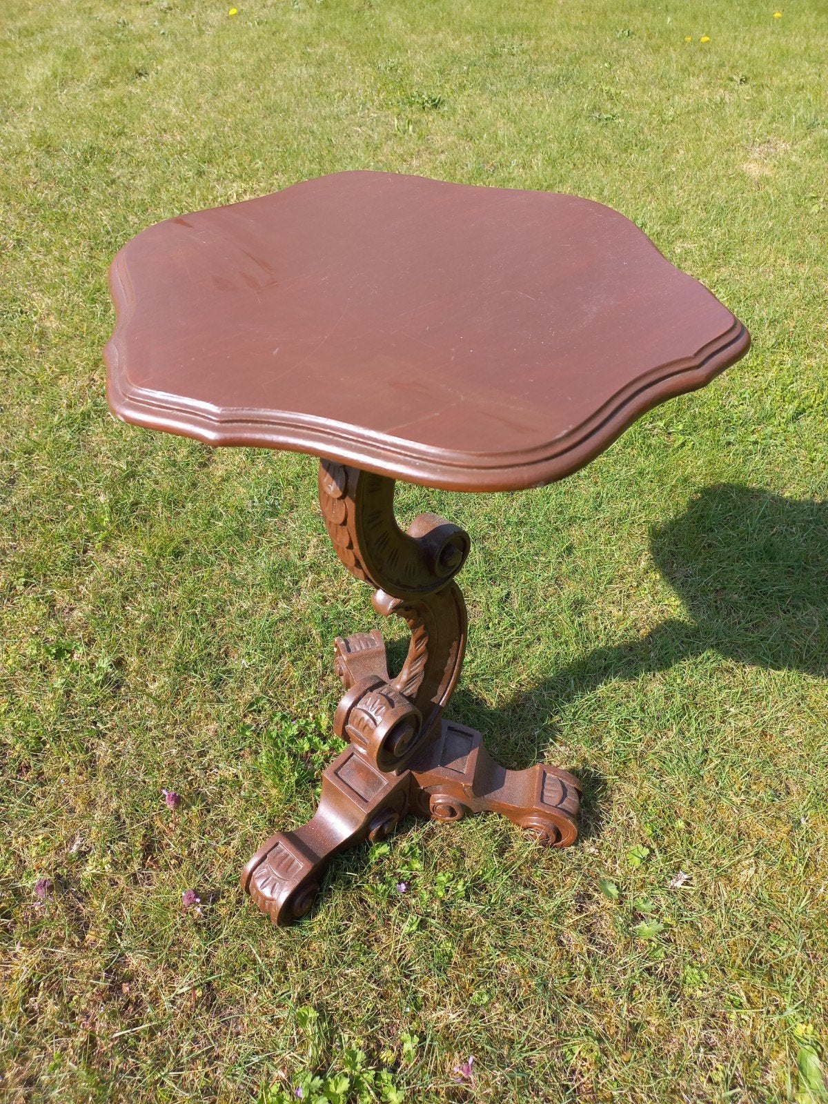 Decoratief bijzettafeltje 68 cm hoog, Ophalen, Minder dan 55 cm, Gebruikt, Overige vormen