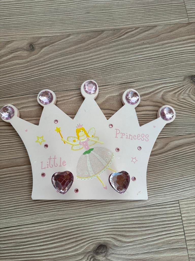 Prinsessen kroon kapstok, Kinderen en Baby's, Kinderkamer | Inrichting en Decoratie, Ophalen, Gebruikt, Kapstokje
