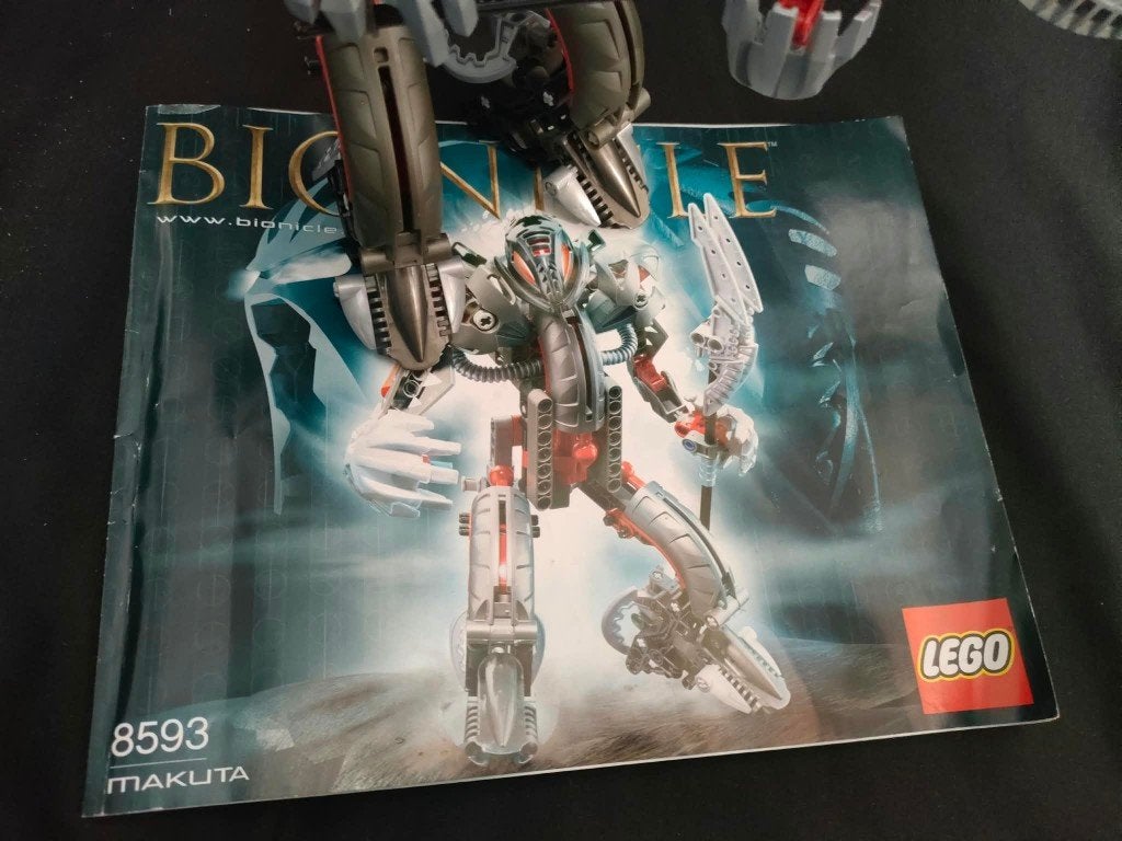 Lego Bionicle 8593 Makuta, Bionicle, Lego, Ophalen of Verzenden, Zo goed als nieuw