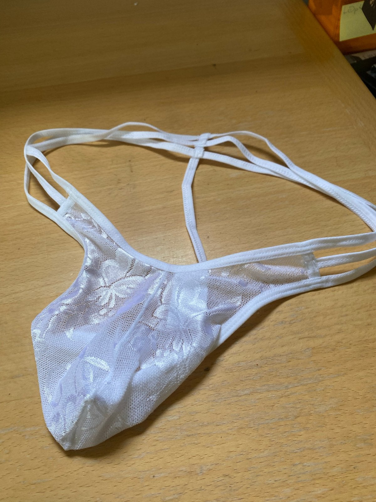 JJ Malibu, HOM, manview Andrew Christian ondergoed maat M, Verzenden, Wit, Slip