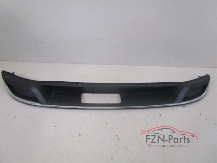 VW Golf 7 Facelift Diffuser Onderlip Achterbumper Half Chrom, Auto-onderdelen, Carrosserie en Plaatwerk, Bumper, Achter, Gebruikt