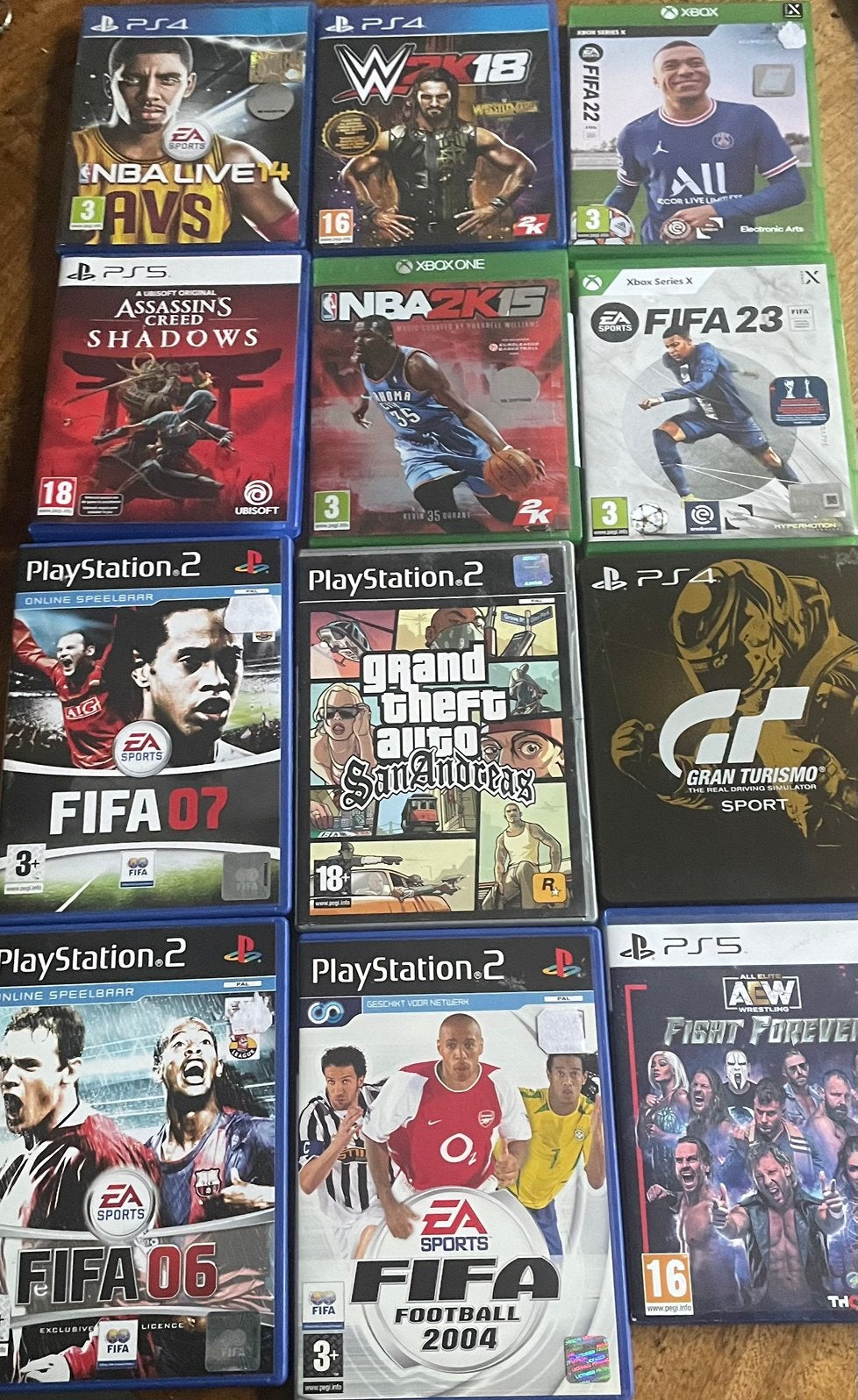 12 games, Ophalen of Verzenden, Zo goed als nieuw