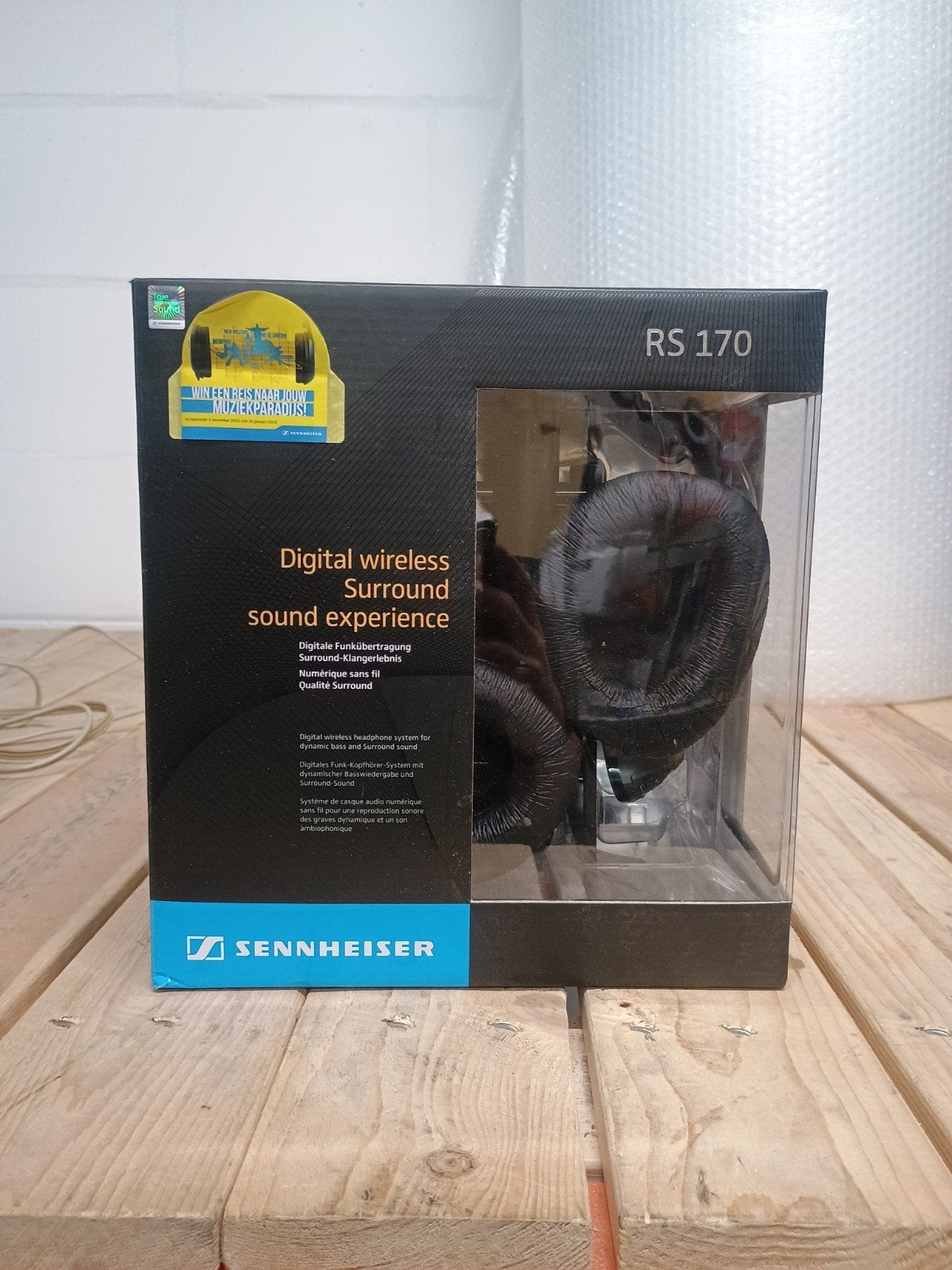 Nieuwe Sennheiser RS 170 digital wireless headphone system