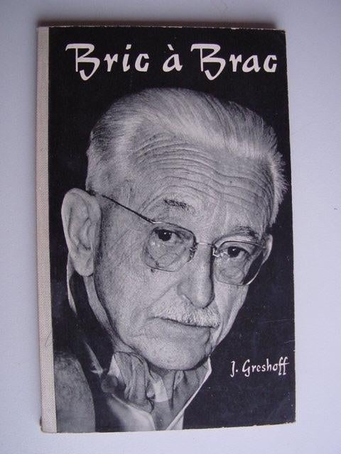 Bric à Brac- van J. Greshoff, Ophalen of Verzenden, J. Greshoff
