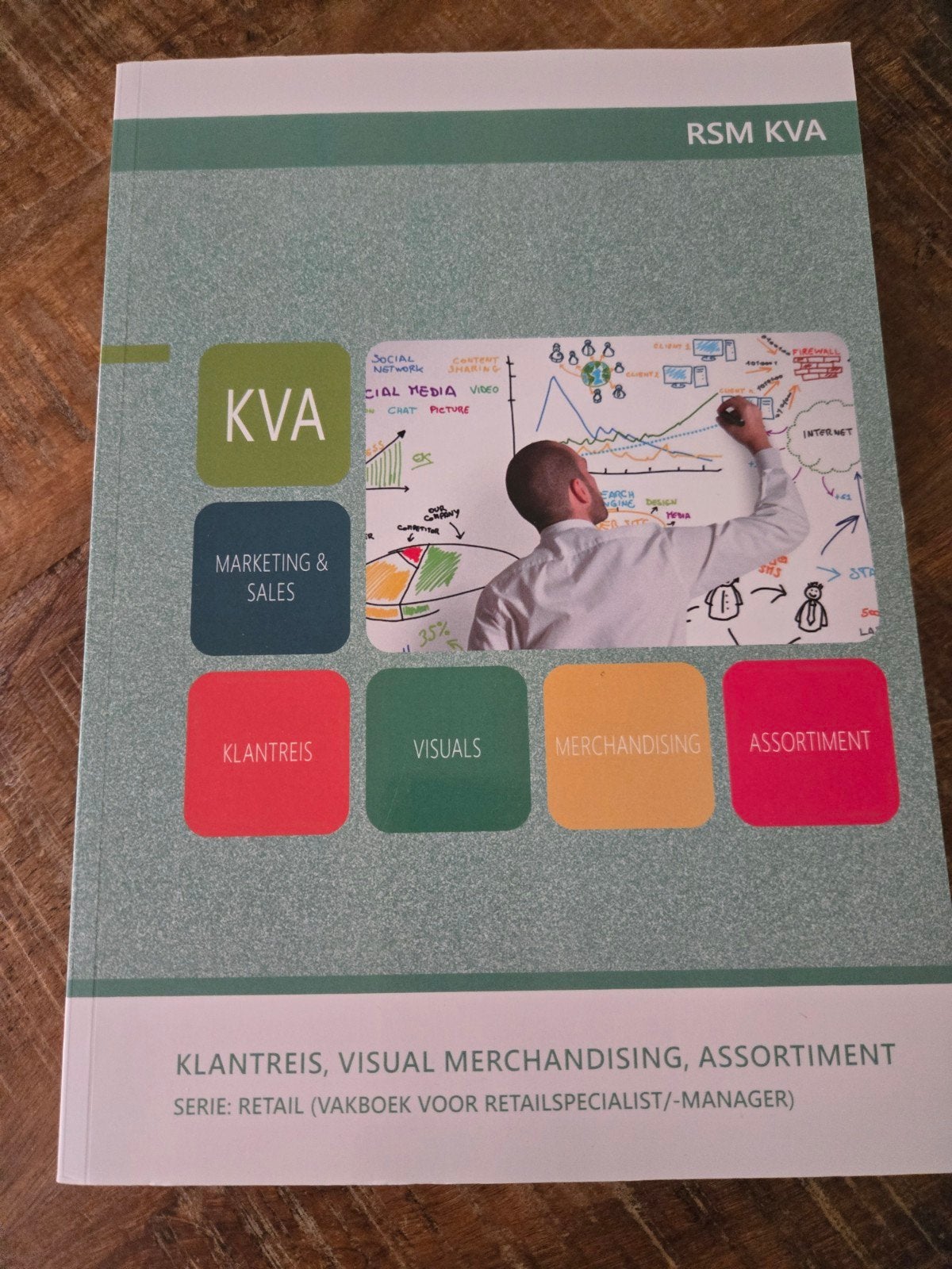 Klantenreis Visual Merchandising boek, Boeken, J. van Esch, Ophalen of Verzenden, Zo goed als nieuw, Nederlands
