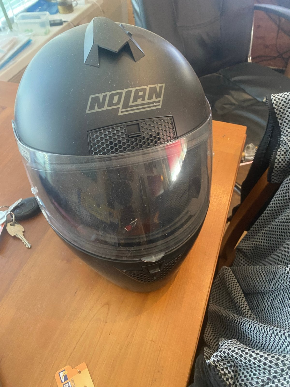 Nolan N63 Integraalhelm - Maat L - Zo goed als nieuw, Motoren, Kleding | Motorhelmen, Nolan, Ophalen of Verzenden, Integraalhelm