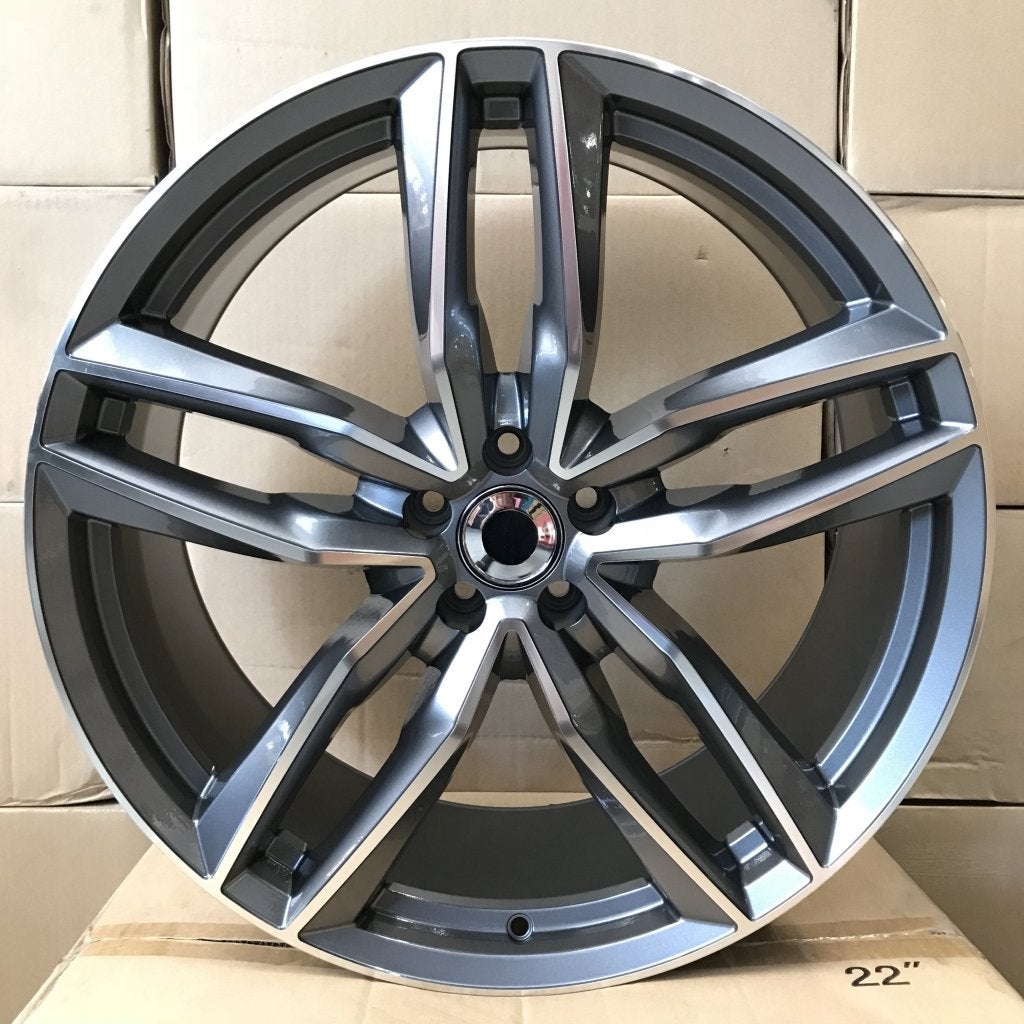 Nieuwe set 22'' Audi Q7 velgen evt met banden leverbaar, Niet ingevuld, Velg(en), Niet ingevuld, Nieuw