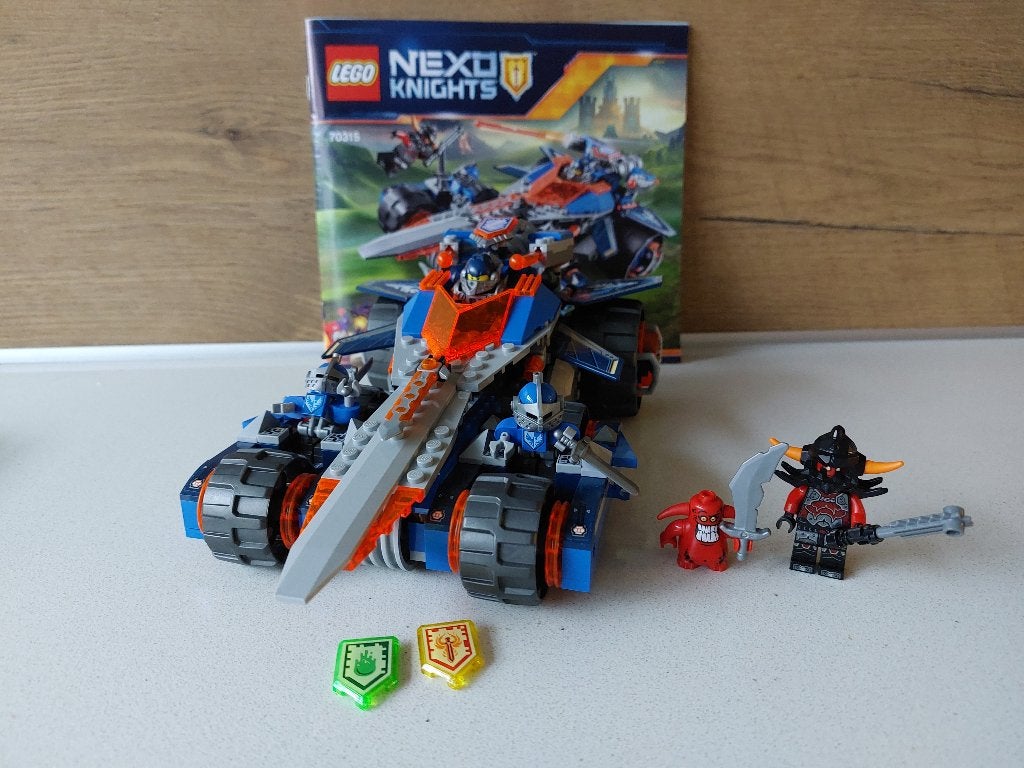 Lego 70315 Nexo Knights – Clay’s Gevechtszwaard  ., Overige thema's, Lego, Ophalen of Verzenden, Complete set