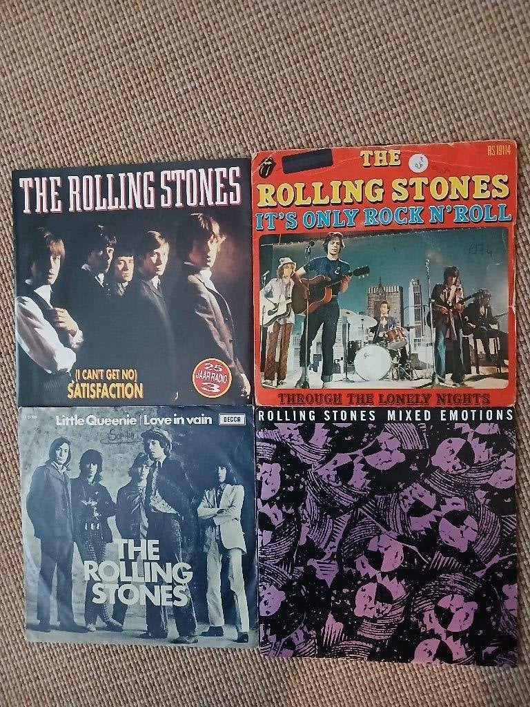 singels rolling stones, Ophalen of Verzenden, Gebruikt, Overige formaten