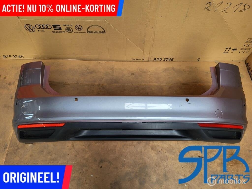 ACHTERBUMPER VW PASSAT B8 VARIANT FACELIFT LB7S 6xPDC BUMPER