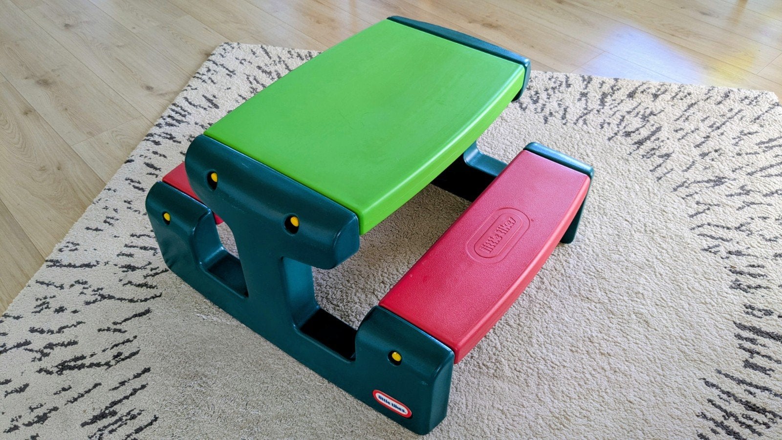 Little Tikes Picknicktafel - Zo goed als nieuw!, Tuin en Terras, Picknicktafels, Overige materialen, Zo goed als nieuw, Rechthoekig