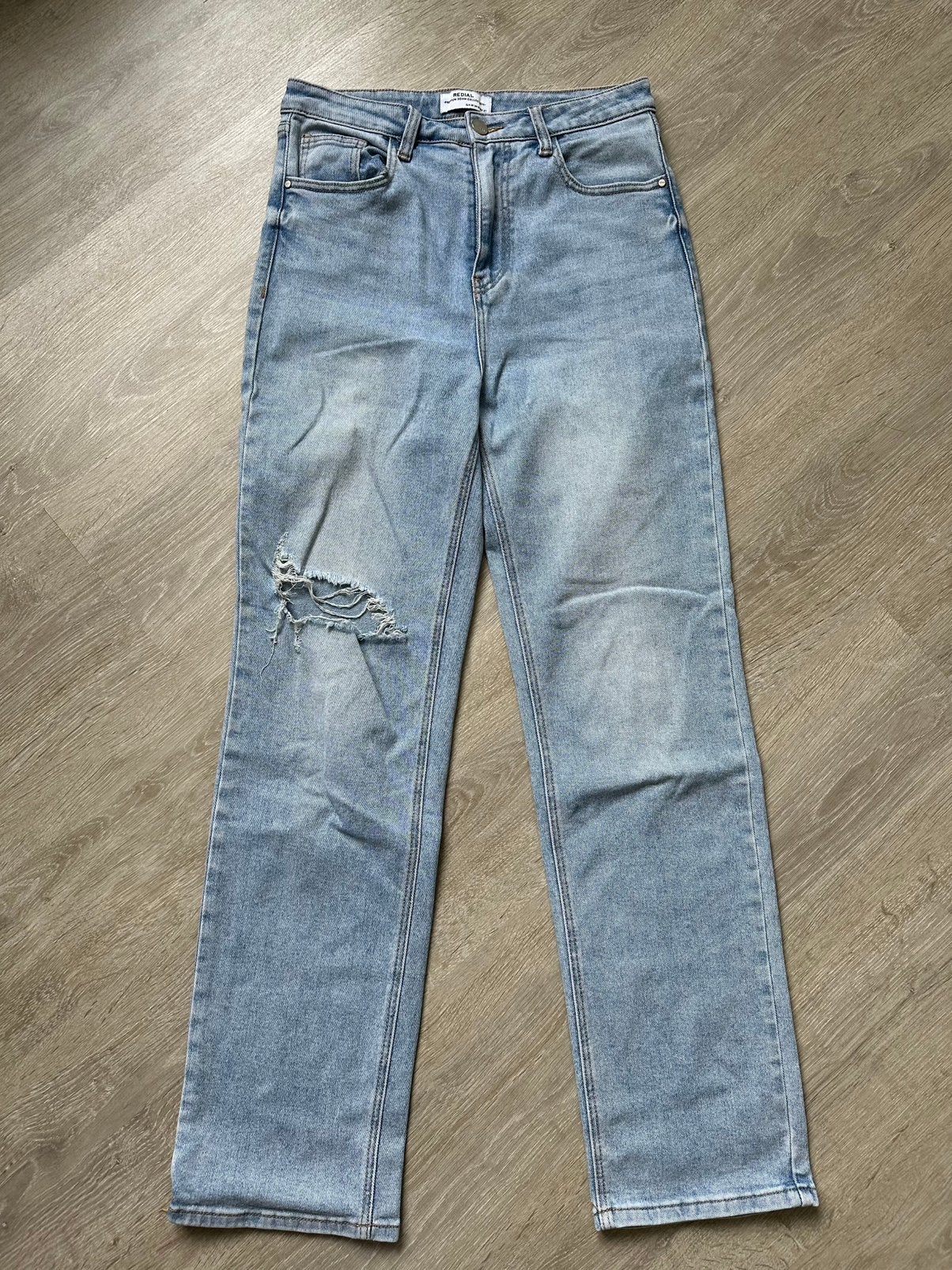 Redial jeans straight leg, Ophalen of Verzenden, Zo goed als nieuw, Blauw, W30 - W32 (confectie 38/40)