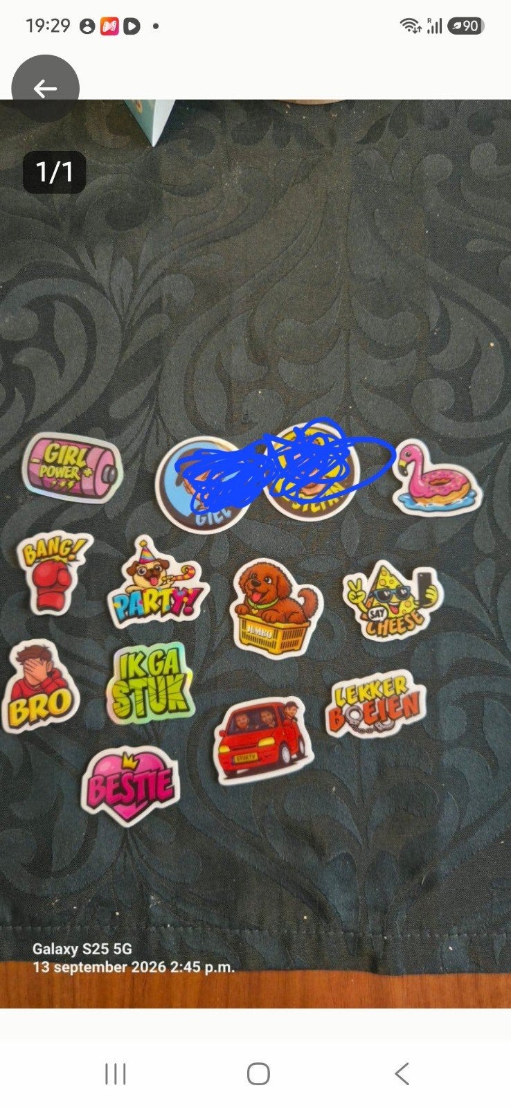 struc tv  stickers, Verzamelen, Jumbo, Ophalen of Verzenden