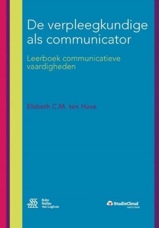 De verpleegkundige als communicator, Ophalen of Verzenden, Beta, Zo goed als nieuw, HBO