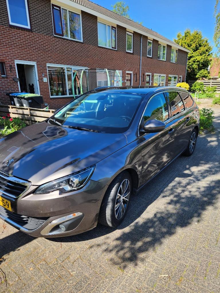 Peugeot 308 1.6 THP 115KW/155PK SW 2014 Grijs, Auto's, Peugeot, Voorwielaandrijving, Euro 5, Stof, Zwart