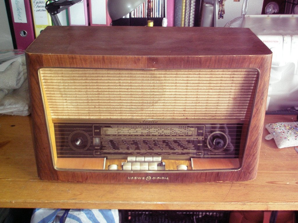 Loewe Opta Apollo 2761W buizenradio, Ophalen, Niet werkend, Bouwradio