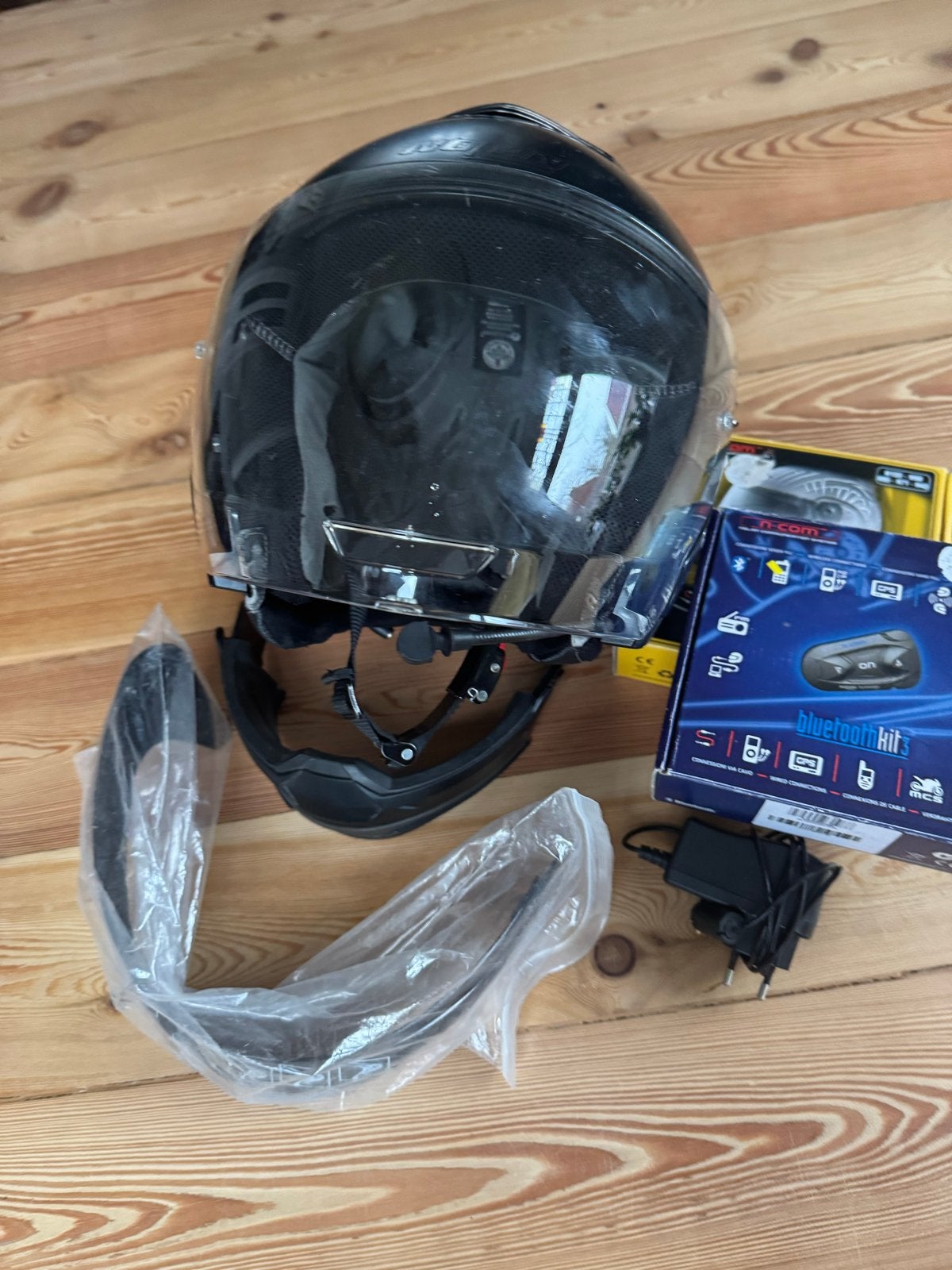 Nolan N-Com Bluetooth communicatie kit3 met helm (N43 Air), Ophalen, XS, Systeemhelm, Heren