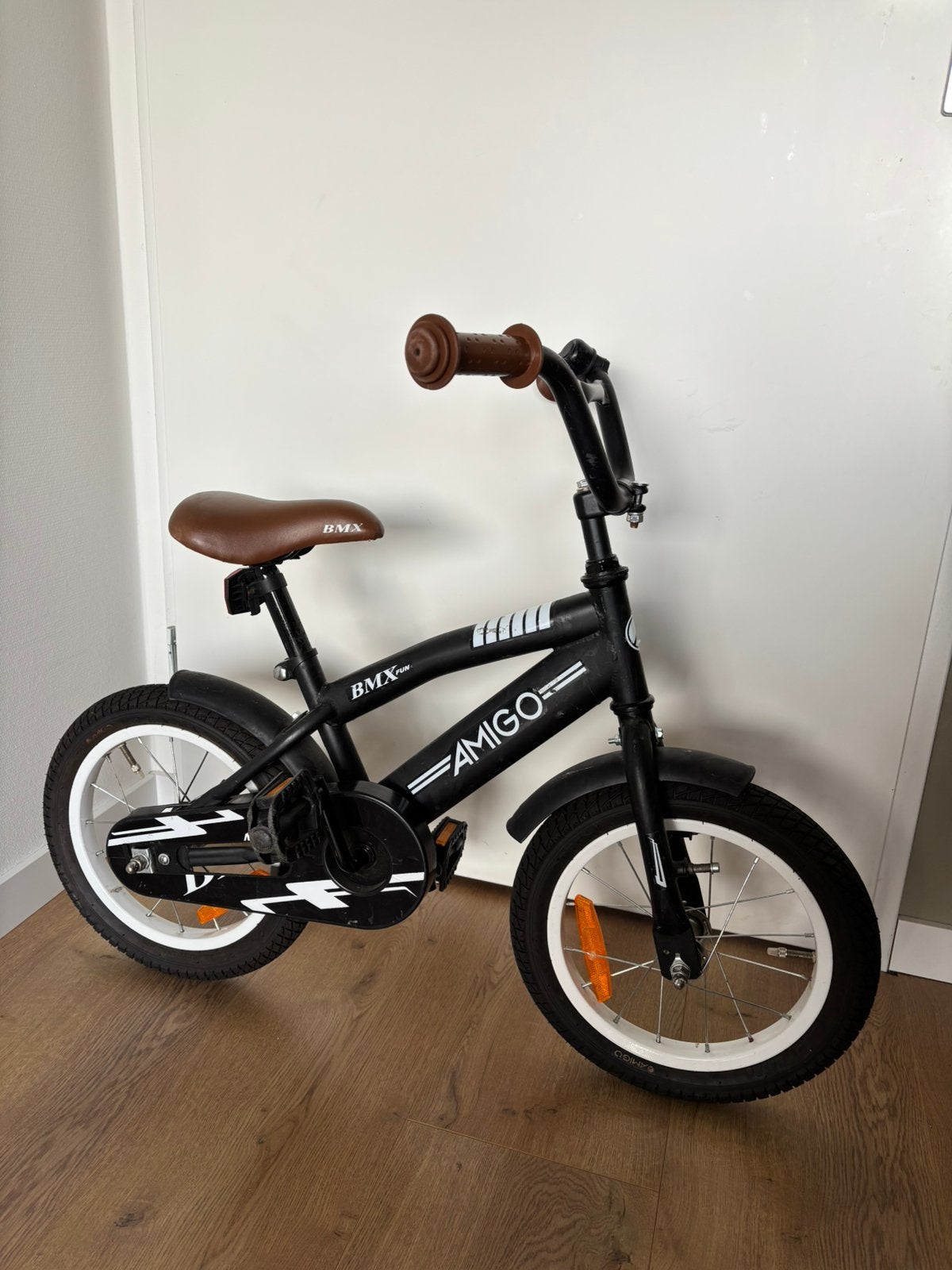 14.Inch BMX Crossfiets met Nieuwe Banden, Ophalen of Verzenden, Gebruikt, Staal, Minder dan 16 inch