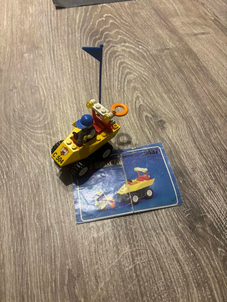 Lego System 6437 Coast Guard Patrol met boekje, Lego, Ophalen of Verzenden, Compleet, Complete set