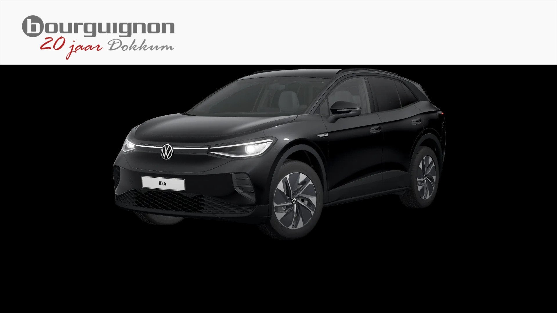 Volkswagen ID.4 Pro Advantage 77 kWh | Trekhaak | LED matrix, Auto's, Gebruikt, Zwart, 528 km, Automatische klimaatregeling