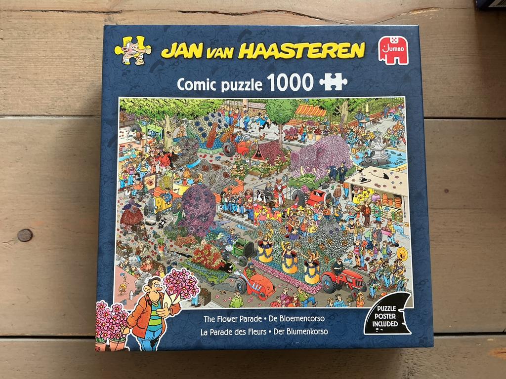 Jan van Haasteren puzzel, Ophalen, 500 t/m 1500 stukjes, Zo goed als nieuw