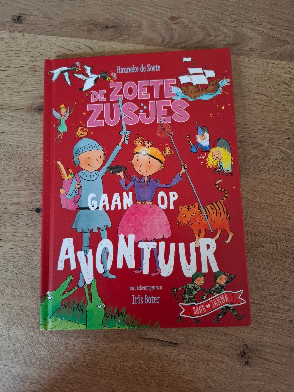 Hanneke de Zoete - De Zoete Zusjes gaan op avontuur, Fictie algemeen, Ophalen of Verzenden, Zo goed als nieuw, Hanneke de Zoete