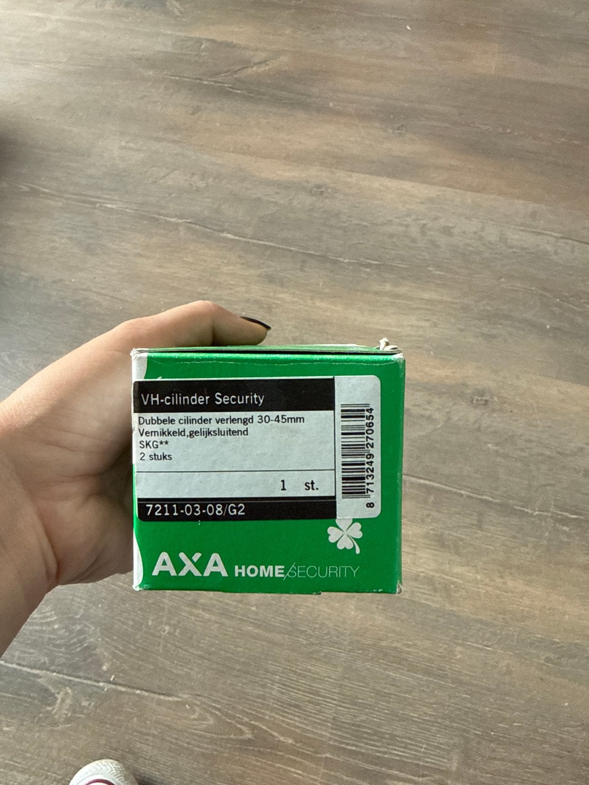 AXA VH-cilinder Security dubbele cilinder 30-45mm, Ophalen of Verzenden, Nieuw, Overige materialen, Slot