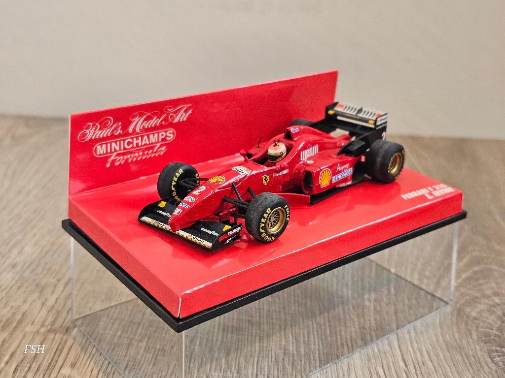 Ferrari F310, Eddie Irvine # 2, Minichamps., Ophalen of Verzenden, Zo goed als nieuw, Auto, MiniChamps
