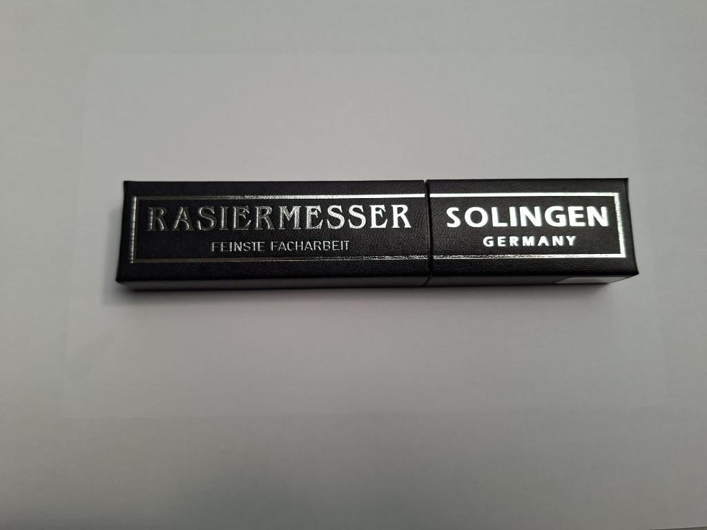 Wacker rasiermesser  6/8" allround straight Razor, square, Ophalen of Verzenden, Zo goed als nieuw, Gehele gezicht